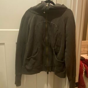 Lululemon scuba hoodie olive green